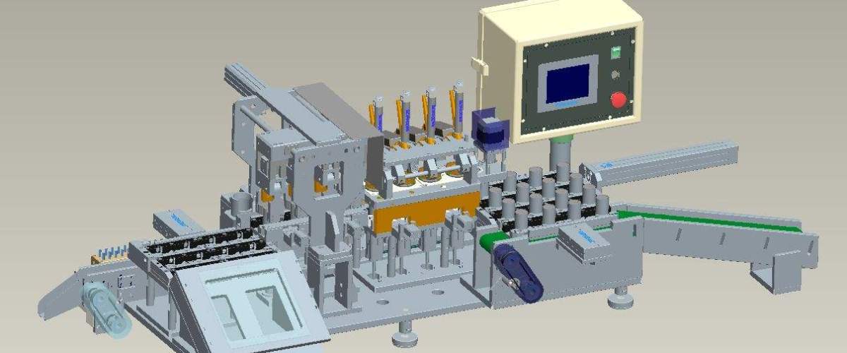 非标自动化设备模型图